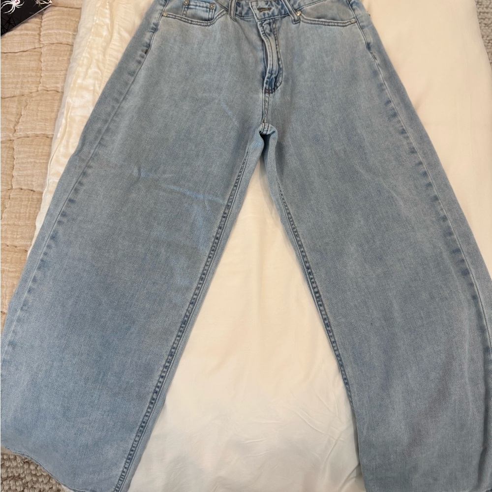 Oat New York cloudluxe Light Blue Flare Jeans